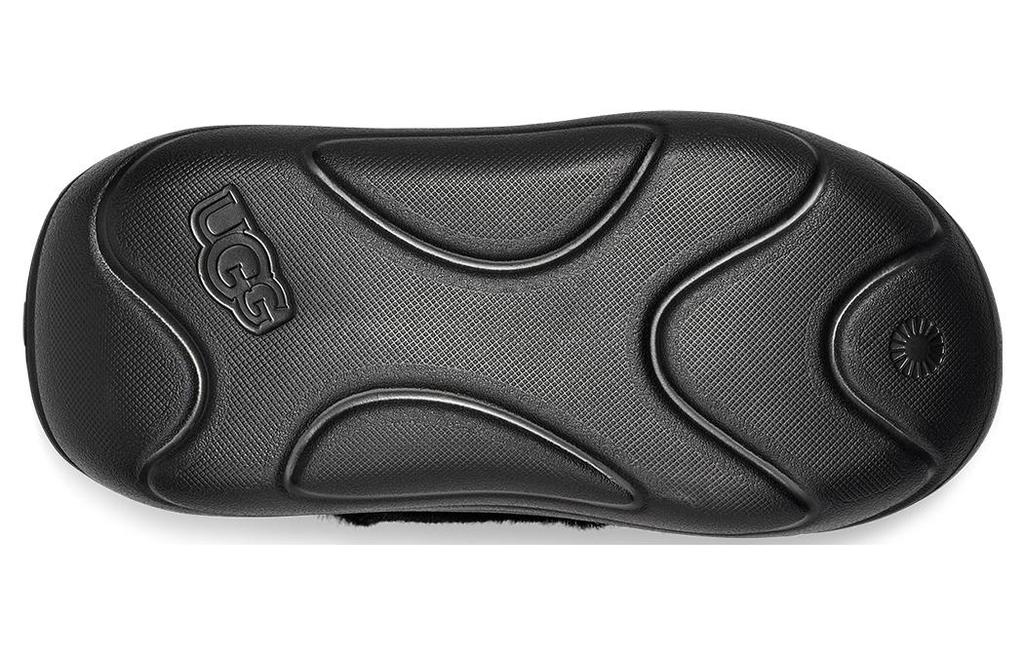 UGG FoamO UGGplush Slide Black Women's 1143849-BLK