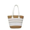 New Retro Tote Bag Women's Summer Straw Woven Bag Versatile Large-capacity Straw Hat Combination Set Trend