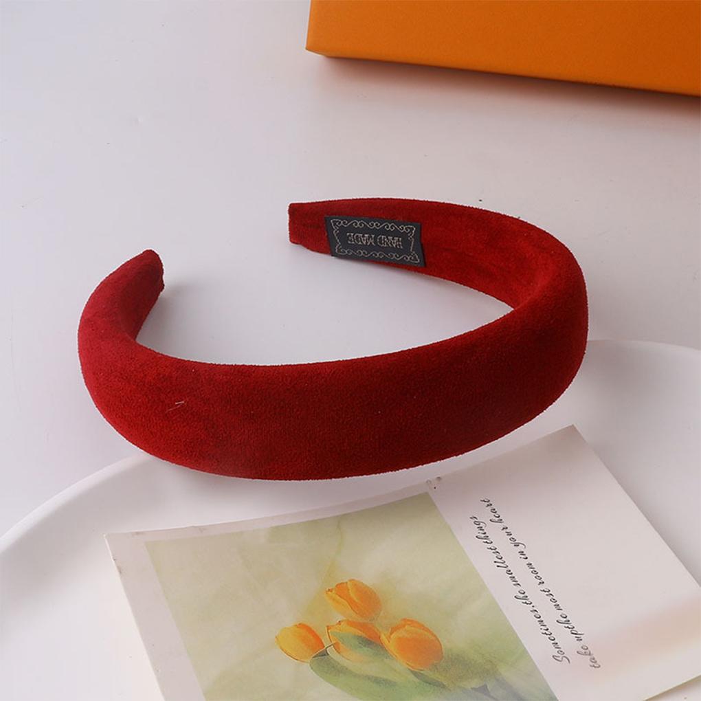Bequemer Haarreif für Damen Langlebiges Gepolstertes Stirnband in 11 Farben Haaraccessoires Mode