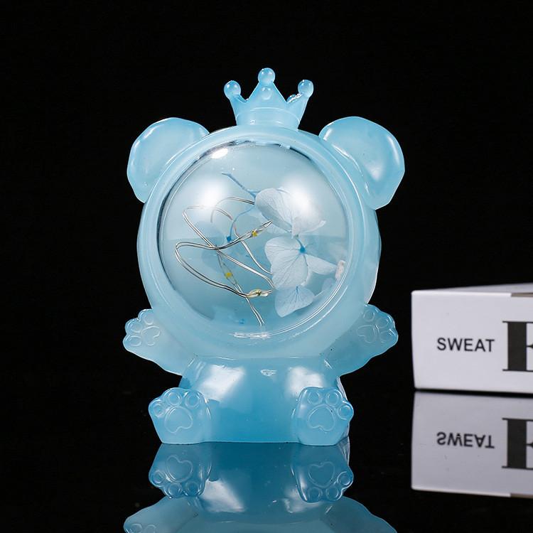 Ten Night Lamp Options Battery Powered Cartoon Cute Animal Lights Shaped