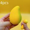 Temperaturfarbwechselndes Mango-Quetschspielzeug, Neuheit, Flüssige Formbare, Weiche, Dehnbare Stressabbau-, Dekompressionsspielzeug für Erwachsene