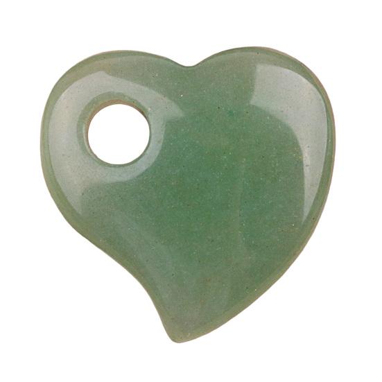 Natural Quartz Heart Palm Stone Cute Mini Polished Love Shaped Healing Stone with Hanging Hole for Reiki Meditation Gifts
