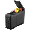 Portable Car Refrigerator Freezer Compressor 8 L Single Zone for Car Home
