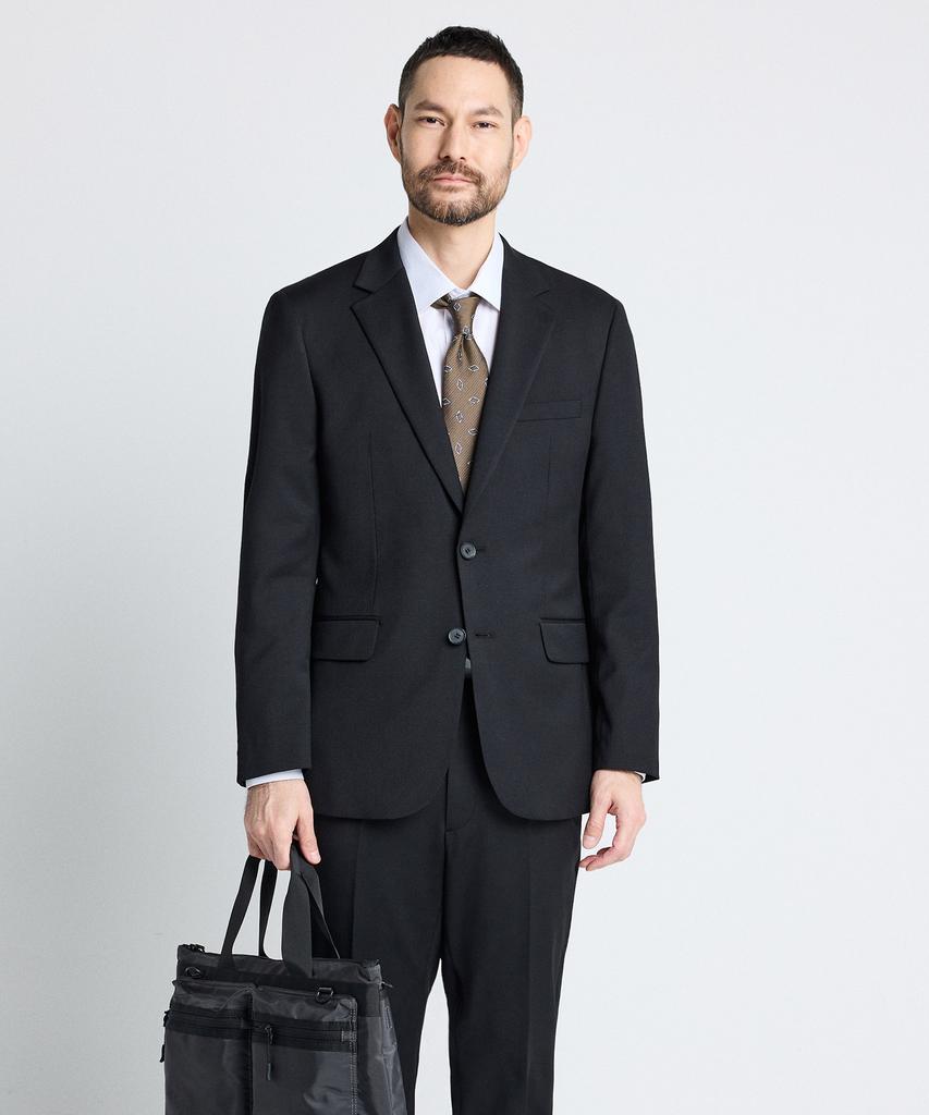 Stco [Four Seasons] (10-Year Suit) Wool Blend Four-Way Stretch Suit Set_Black (Slim Fit)_Ssjvz11Set