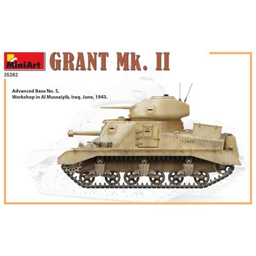 Miniart 1/35 British Grant Mk.2 Plastic Model MA35282