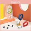 Infant Food 1 Spoon Set Grade Rustproof Silicone Bpa Free Infant Fork Spoon Set Children Tableware For Home