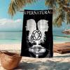 Supernatural Fashion Beach Towel: Ideal for Summer Adventures Soft, absorbent and quick drying suitable for swimming and bathing