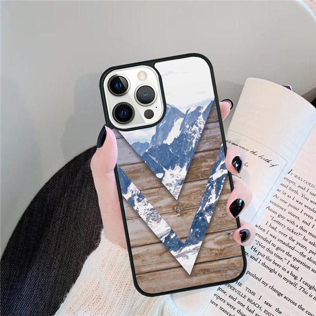 NATURE WOOD PRINTS Phone Case Cover For iPhone 17 Air 15 16 14 13 12 Pro Max 11 Pro Max Plus Coque Shell