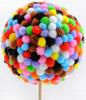 Polyester Pompoms Mix 7 380 Pcs