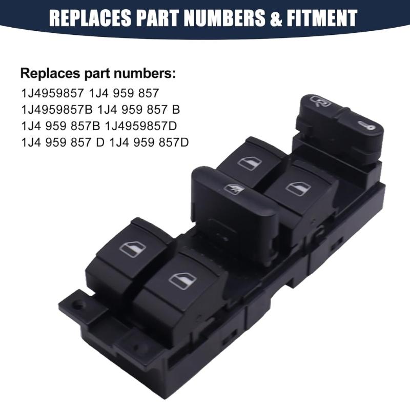 Electric Power Window Control Switches Car 3BD959857 For Select Model Automobile Window Glass Lifters Switches