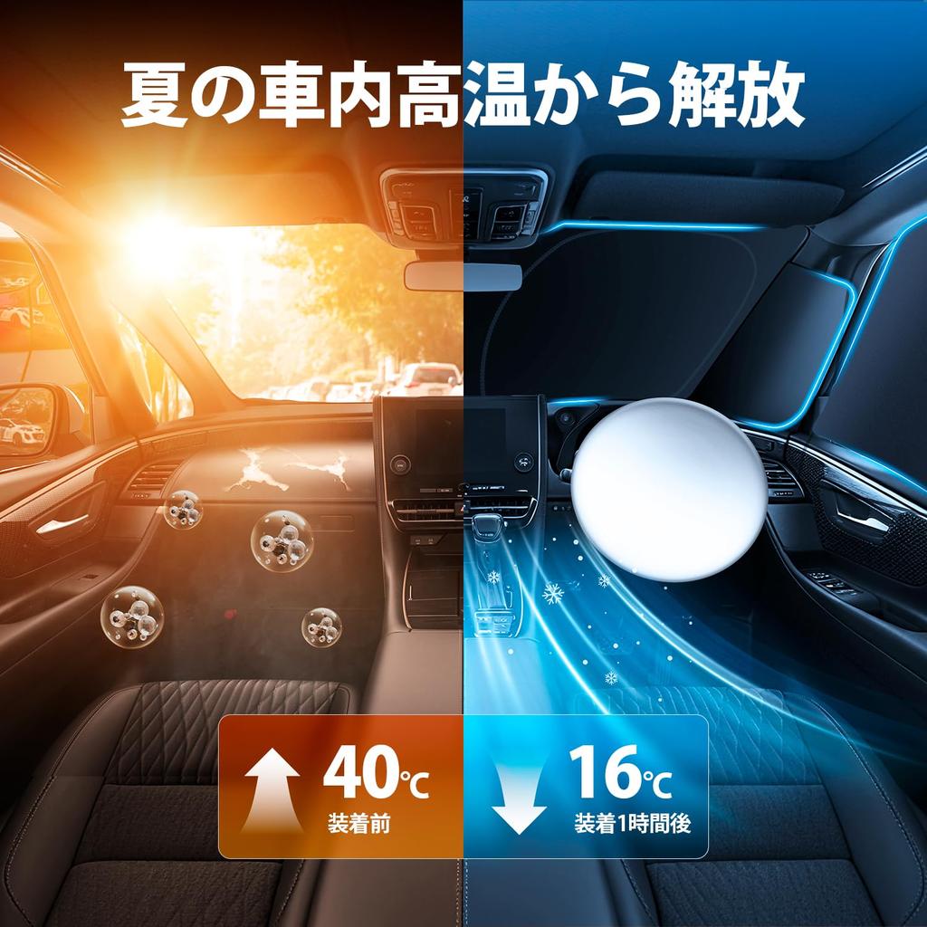 CARTIST Toyota Voxy Noah 90 Series Sunshade Front Side Set VOXY NOAH R90W Model Sunline Sunshade Light Blocking Heat Protection Sunset Sunfia Magnetic