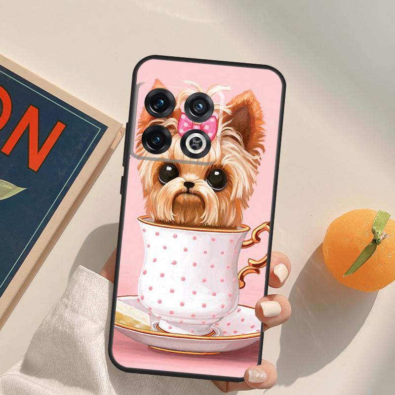 Süße Yorkshire Terrier Hülle Für OnePlus Nord 5 CE 2 3 4 Lite N20 N30 OnePlus 15 13 12 11 13T 10T 10R 12R 13R Cover