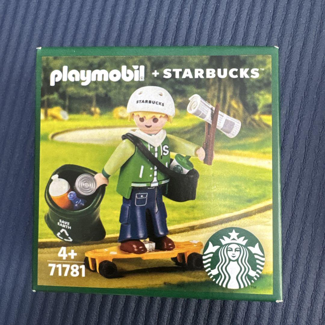 

[USED] Korea Exclusive Starbucks Playmobil + Starbucks Figure 71781