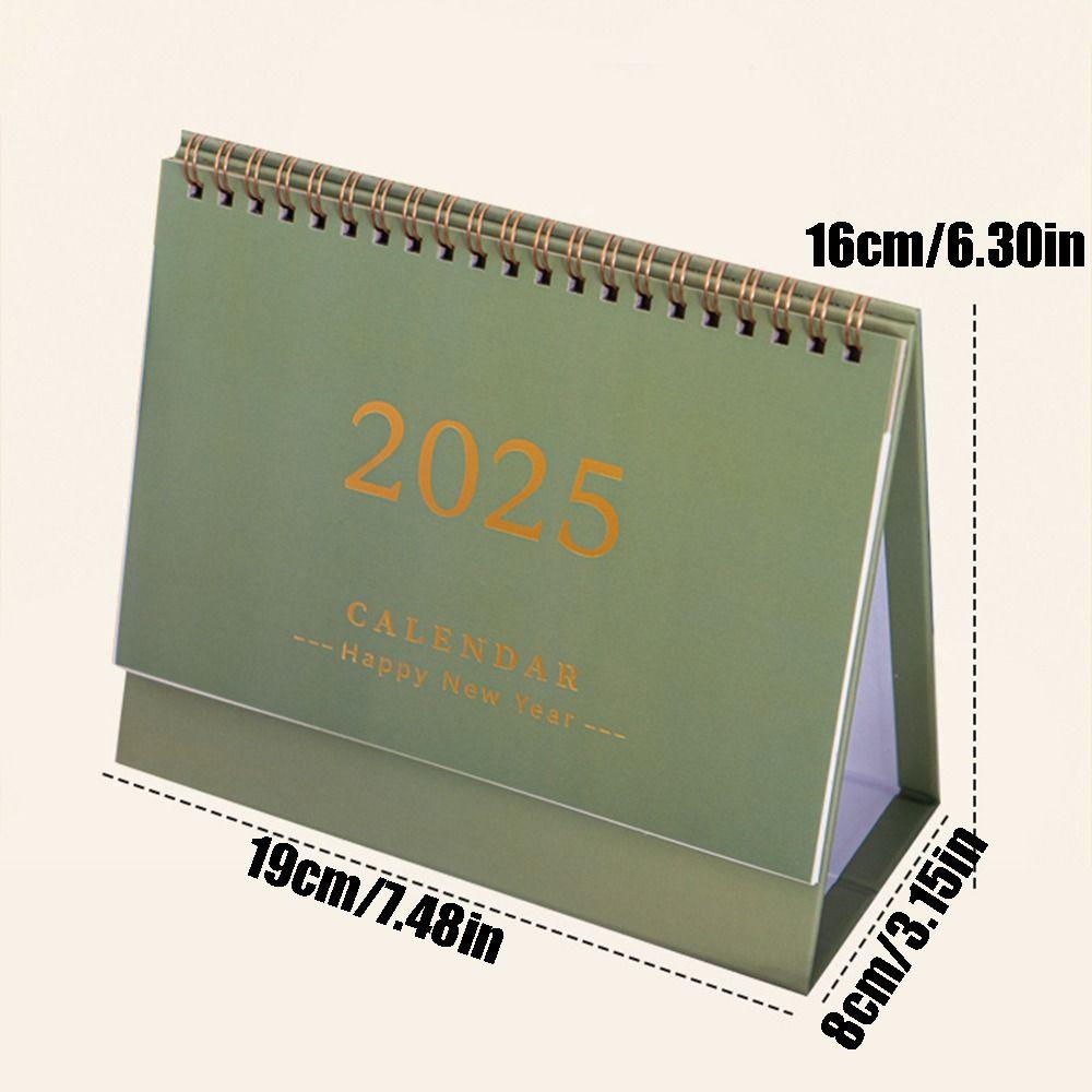 Creative Desktop Calendar 2025 Standing Flip Calendar Simple 2024-2025 Calendar  Gifts