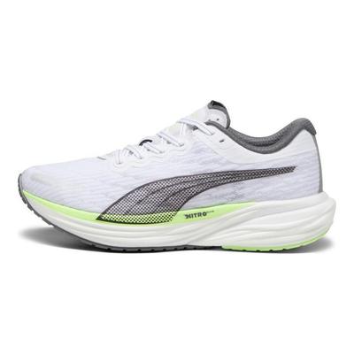 Puma Ανδρικά αθλητικά παπούτσια Deviate Nitro 2 White Speed Green 376807-15