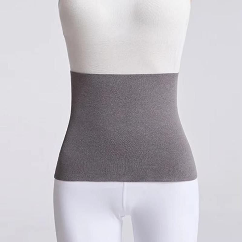 Scaldamidolla Foderato in Pile Fascia Lombare Termica Morbida Protezione Addominale Calda Foderata in Pile per Uomo Donna Uso Autunno Inverno