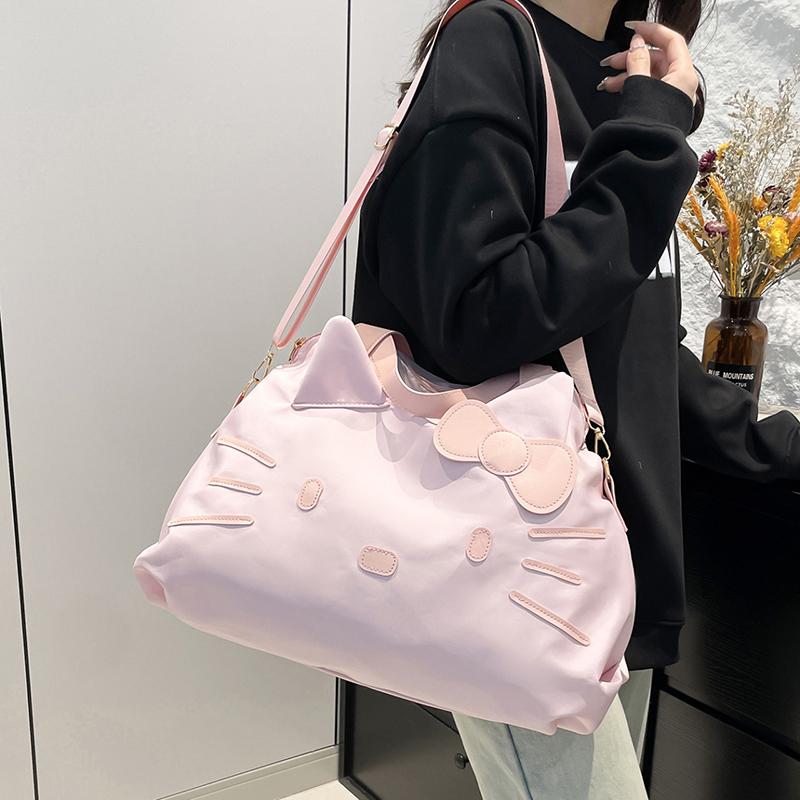 Sanrio Travel Bag Hello Kitty Portable Luggage Bag Suitcases And Travel Bags Shoulder Bag Handbag