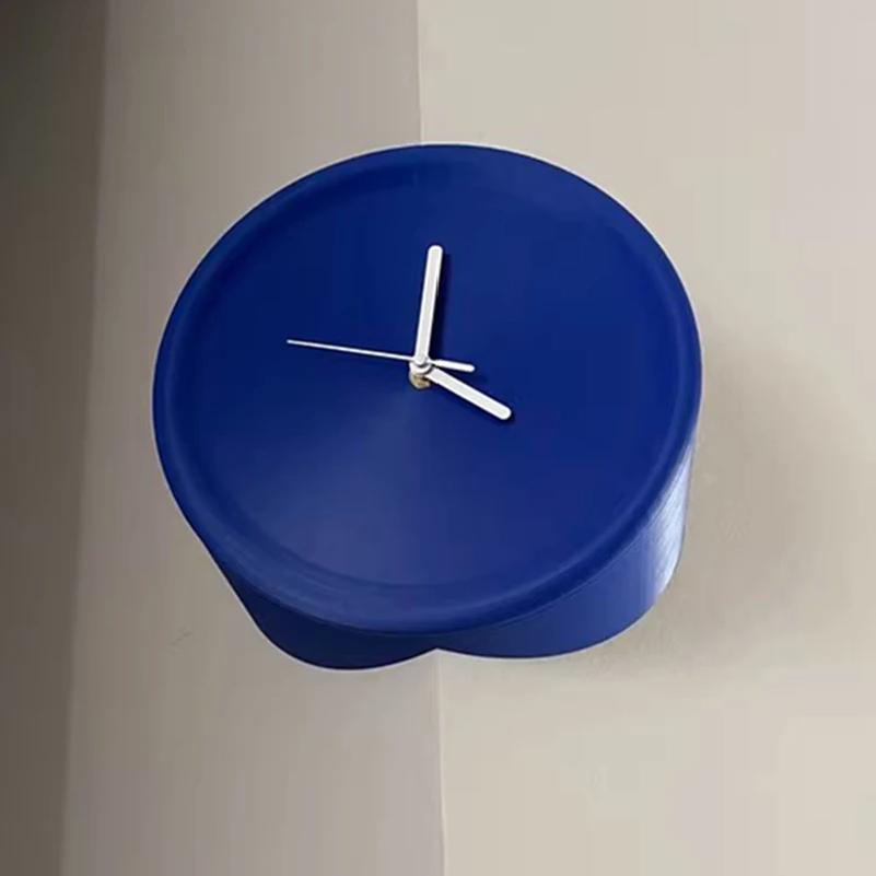 Orologi da Angolo Orologi da Parete Creativi Orologio Minimalista Design Orologio da Polso Orologio da Soggiorno Decorazioni Estetiche per la Casa Moderna Accessori