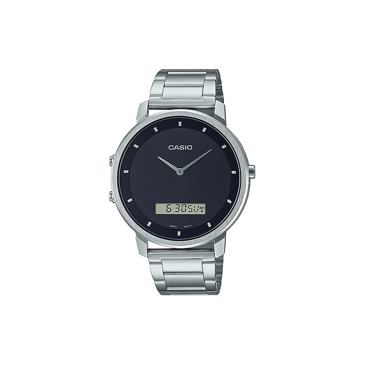 CASIO Men Standard Series Black Watch MTP-B200D-1E MTP-B200D-1E Black Dial