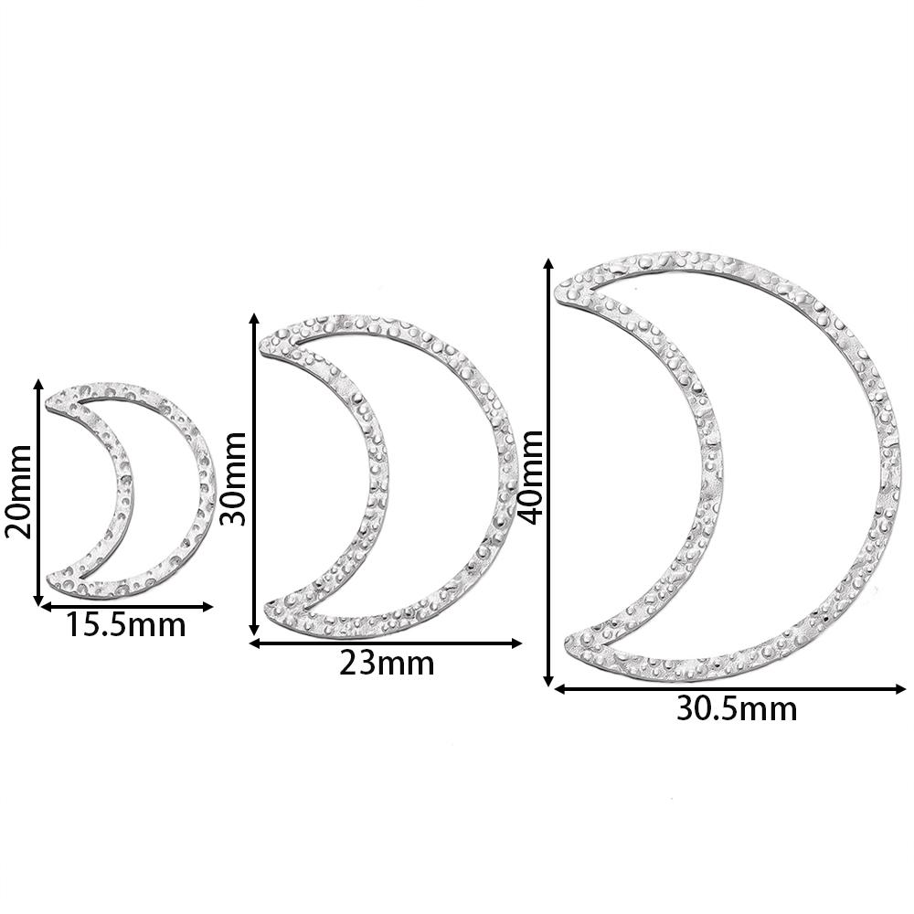 6pcs Gold Color Stainless Steel Geometric Bezel Frame Charms Pendants for DIY Earring Necklace Jewelry Making Findings Supplies