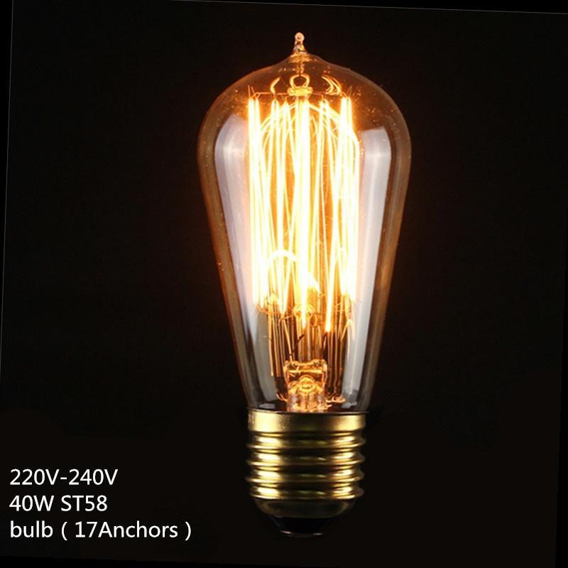 Genixgreen ST58 LED-Retro-Birne 9W – Warmweiß 2700K, E27, 1100 Lumen, Energiegsparend & Langlebig