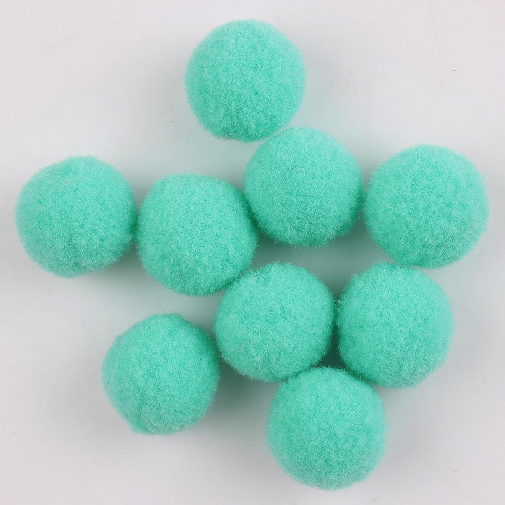 Colored Pompoms 81015202530Mm High Elasticity Soft Diy Pom Poms Fuzz Ball Pompom For Crafts Wedding Decor Kid Creative Toy