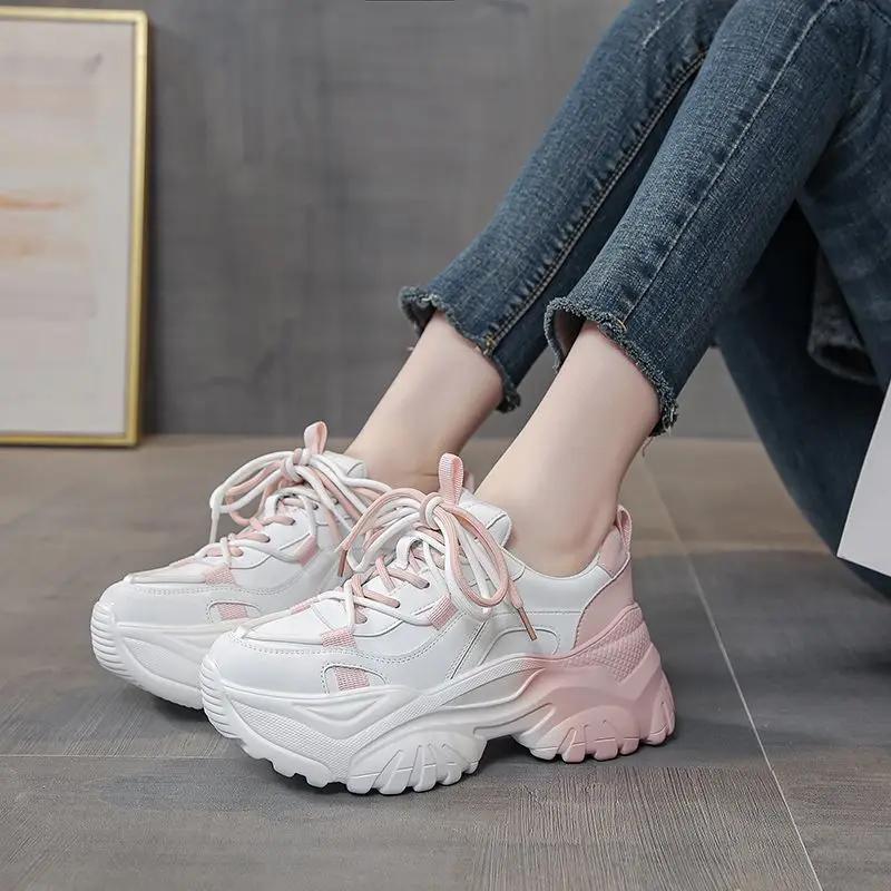 Spring Autumn Sneakers Shoes for Women High Quality Y2k Fashion Designer Luxury 2025 Vulcanized Shoe Original 39 Woman Footwear