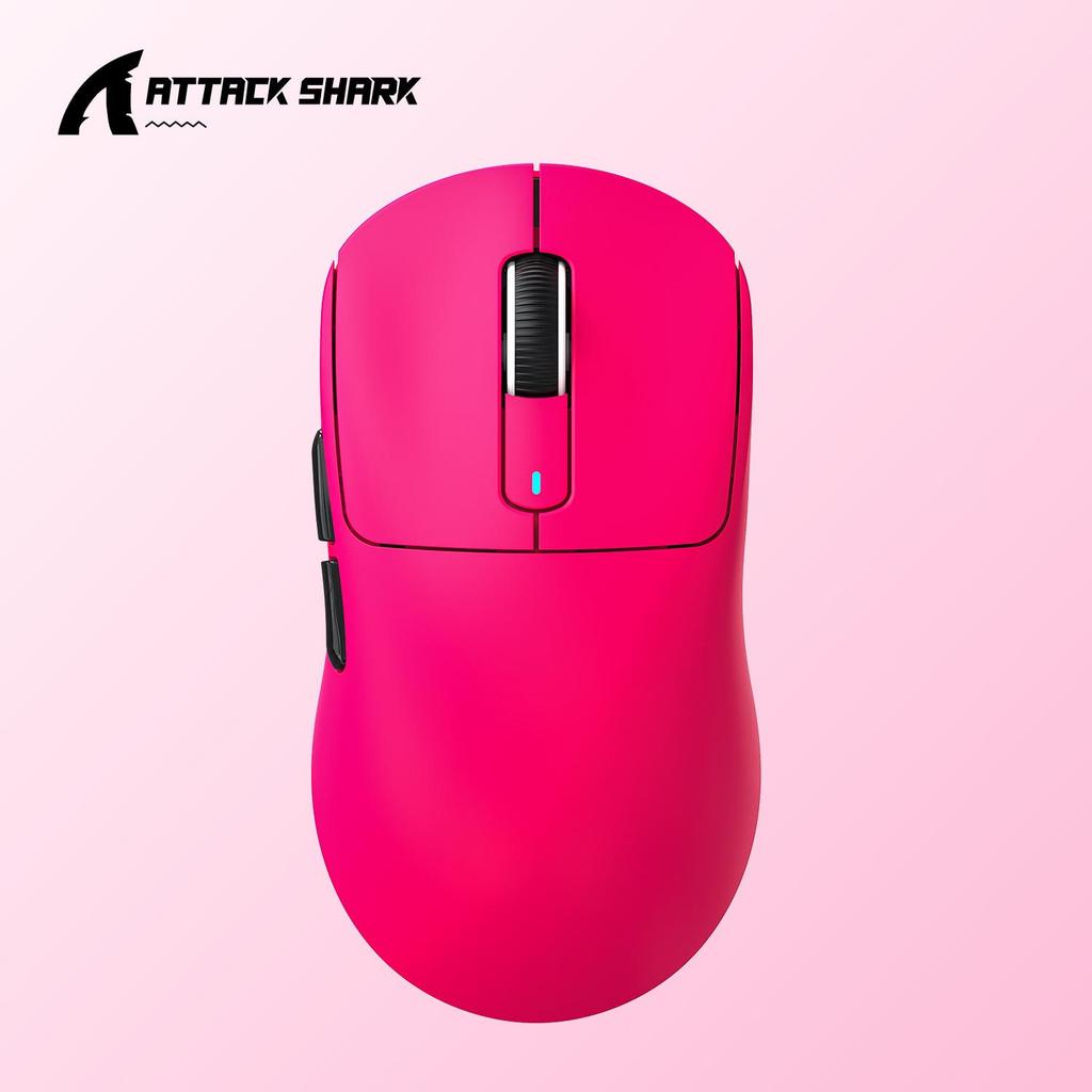 Attack Shark X3 Lightweight PAW3395 Tri-Mode Wireless Gaming Mouse