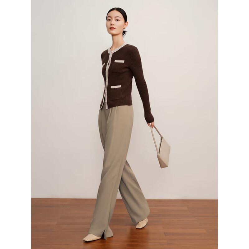 

JUZI ANNACCO Women s Elegant Wool Cardigan Sweater M