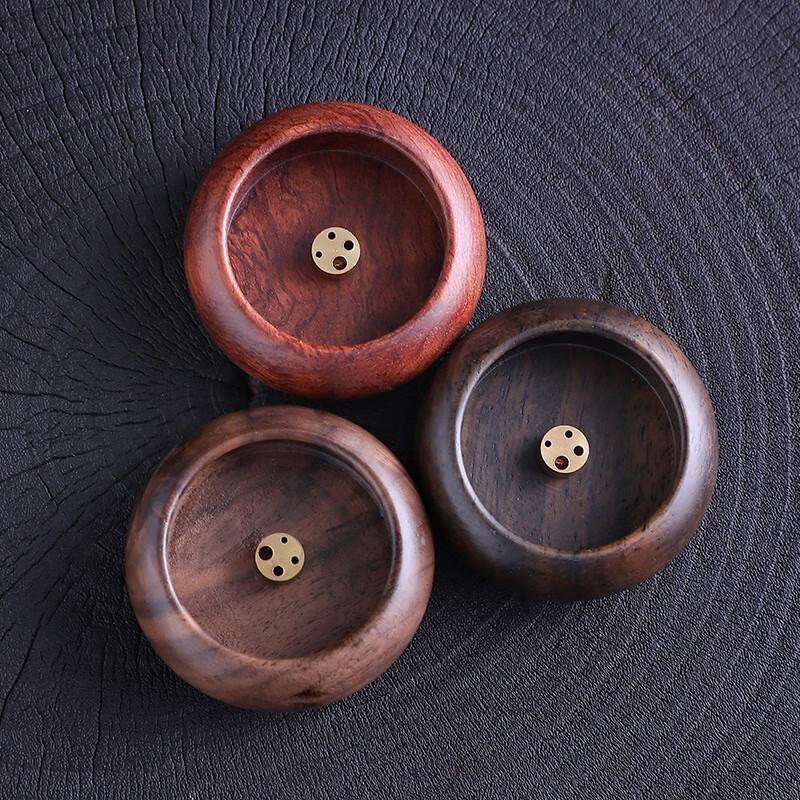Walnut Wood Incense Holder