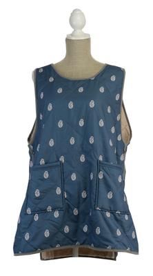 Friends Hill Tiny Flower Quilt Tablier Blue YW-206-26