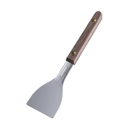 

Endo Shoji TKG 18-0 Stainless Steel Wooden Handle Lettering Spatula GMV0801