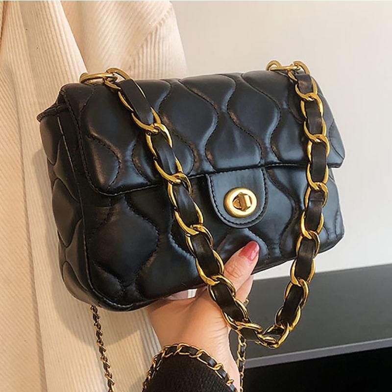 Fashion Bag Season New Versatile Chain Oblique Small Square Bag Universal Women's Bag
