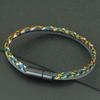 Bohemia Men String Bracelet A Grade Keel Cord 5 Colors Available Ethnic Fabric Charm Braslet Boyfriend Hand Accessories Pulseria