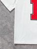 Women Summer T Shirt Streetwear Football Red Number Print Jersey Casual Short Sleeve  Top Fashion Sporty Summer Street Clothing