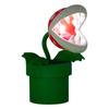 Lampe Décorative - SUPER MARIO - Mini Plante Piranha 21cm - LED - Blanc - Design Contemporain