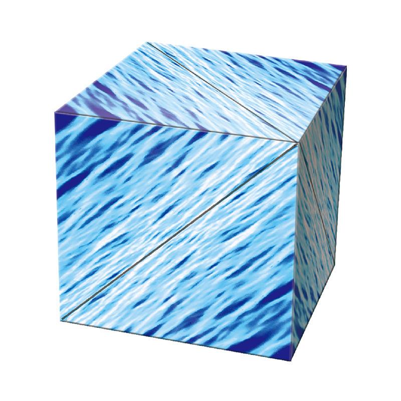 New! Magnetic Rubiks Cube Funny Variety Changeable 3d Geometric Magic Cube Decompression Puzzle Toys For
