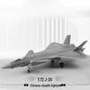 Jun Shi Metal J-20 Fighter Jet Model