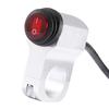 12V 16A Motorcycle Waterproof Handlebar Headlight Fog Spot Light On Off Switch