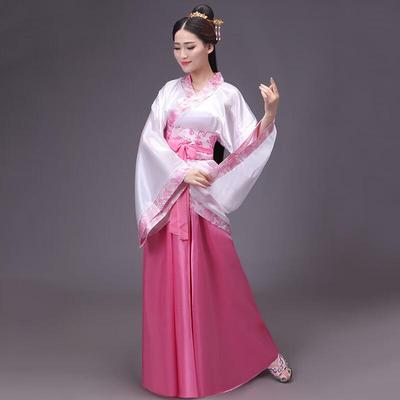 Elegant Women's Hanfu Performance Dress