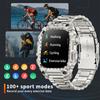 New Multifunctional Big screen Square Outdoor Smart Watch Flashlight Health Monitoring Men's Sports Bracele