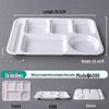 A5 Melamine Divided Meal Tray