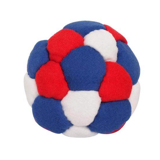 32 Panel Sand Filled Juggling Ball, Soft Footbag Toy for Kids Adults, Outdoor Soccer Kick Sack for Coordination