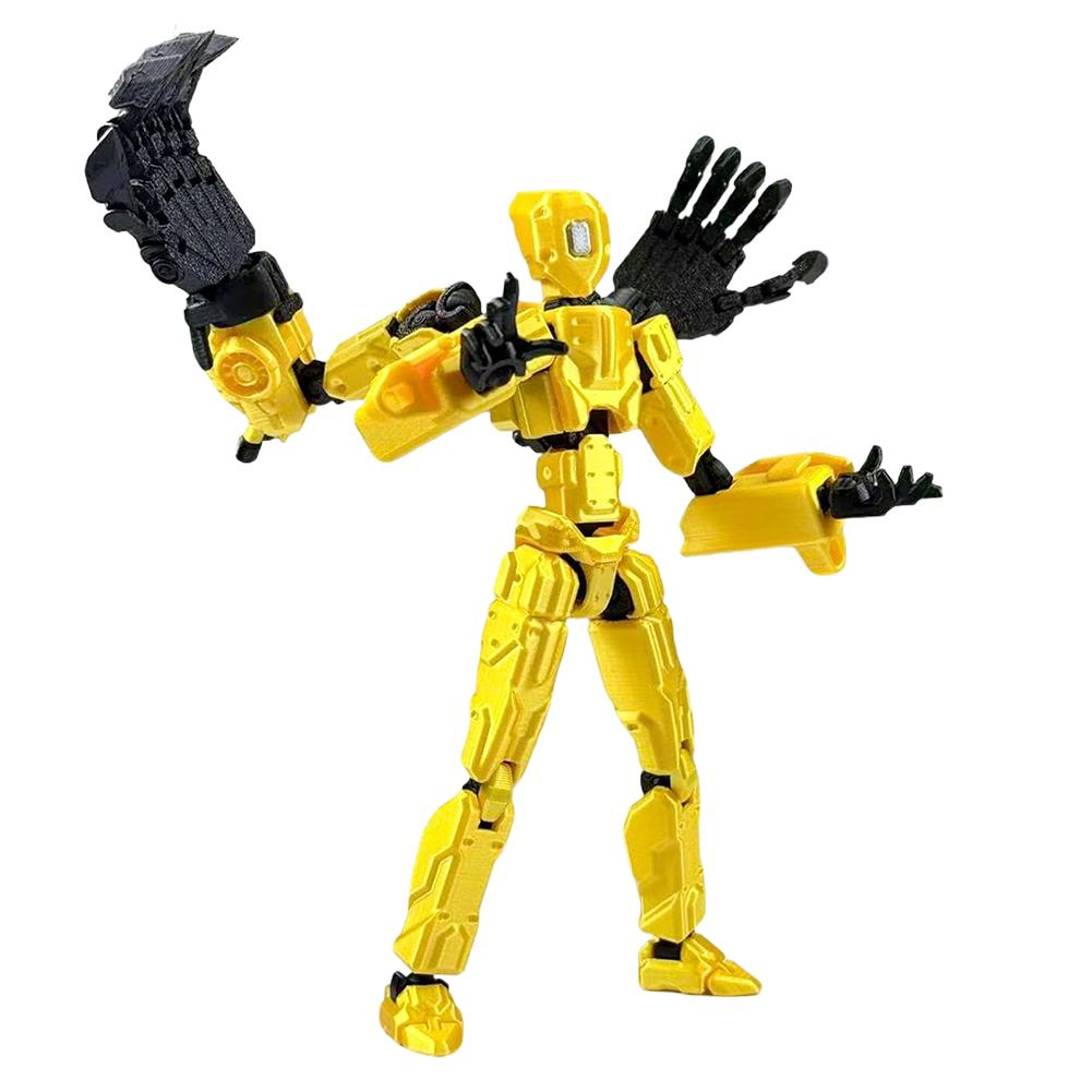 

8Inch T13 Nova 13 Action Figures 3D Printed Multi-Jointed Movable Figures 3D Printed Movable Shapeshift Robot for Boy Gifts
