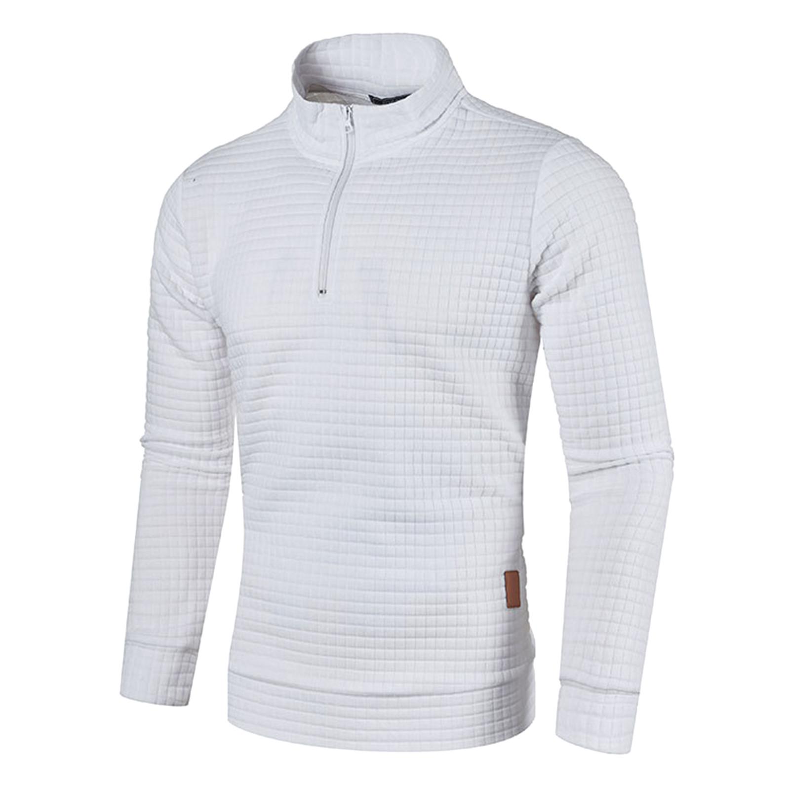 

Men s Long Sleeve Graphic And Fashion T-Shirt Spring And Autumn Long Sleeve Pullover Sweatshirt M білий