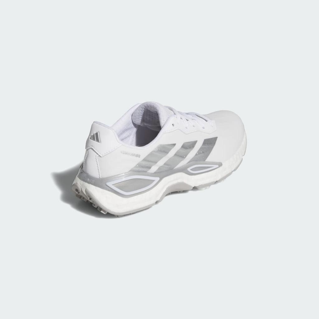 adidas WOMEN'S CODECHAOS 27 SPIKELESS GOLF KI1389 Women's Performance Sports Shoes Cloud White / Silver Metallic / Grey Two
