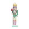 Wooden Nutcracker Ornament,Desktop Decoration,Kids Toy, Holiday Present Christmas Doll Nutcracker Crafts for Home Christmas