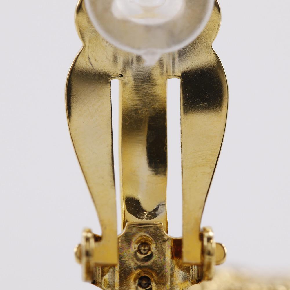 Sonia Rykiel Tassel Earring Plated Gold 17.3g Women Used