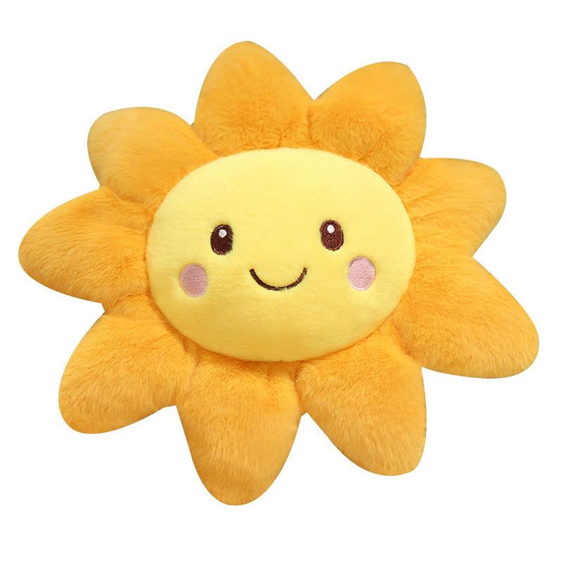 Weather Theme Plush Toy Cloud Thunder Rain Sunny Day Soft Doll Gift Teens Kids