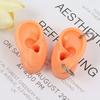Acrylic Earring Display Stand with Soft Silicone Ear Model Jewelry Display and Storage